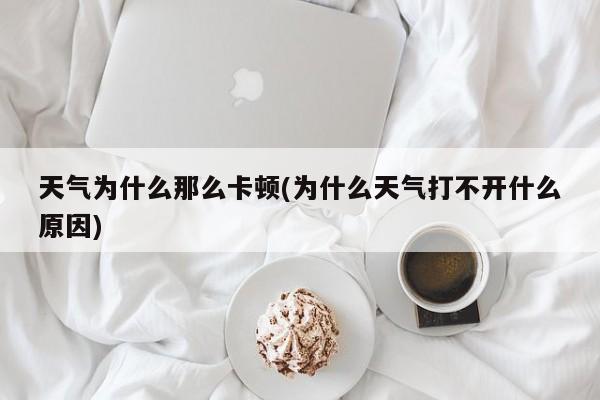 天气为什么那么卡顿(为什么天气打不开什么原因)