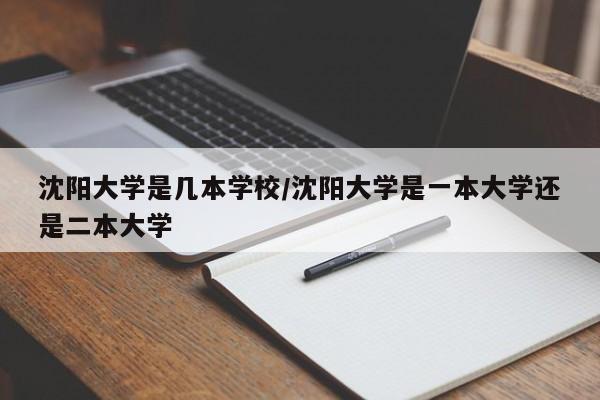 沈阳大学是几本学校/沈阳大学是一本大学还是二本大学